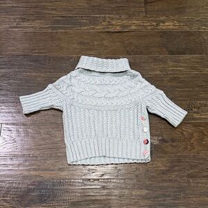 Matilda Jane Soft Gray Cable Knit Pullover